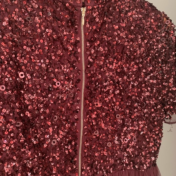 Purple Maternity Dress - Picture 2 of 3